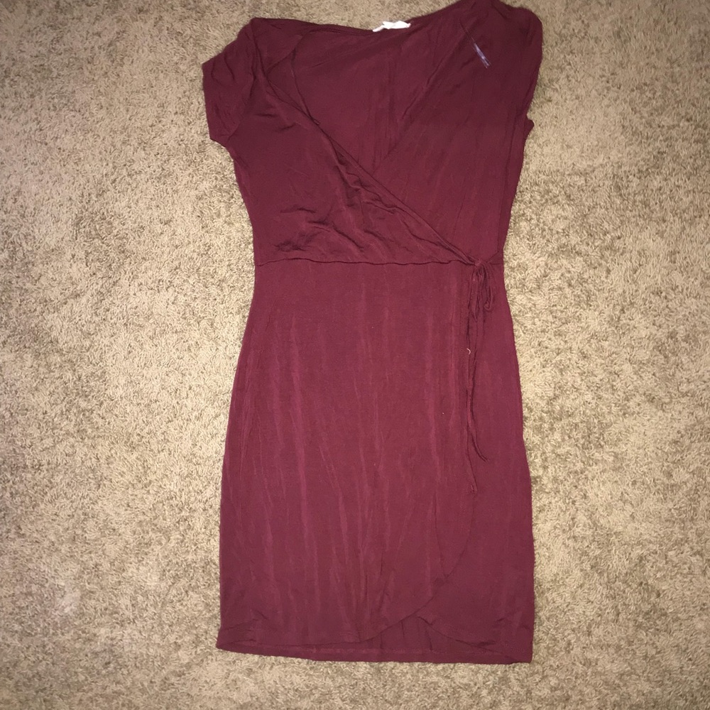 PAC sun maroon dress never worn